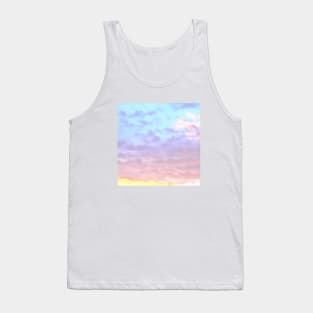 Tropical Rainbow Sunset Tank Top